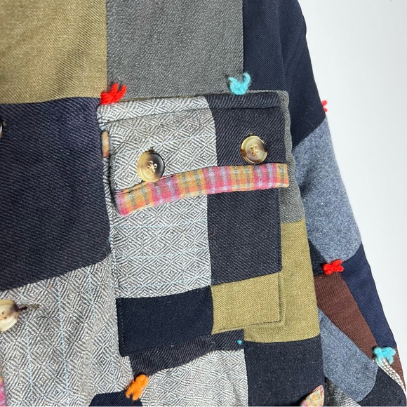 Men's Patchwork Jacket - Picture 3 of 10